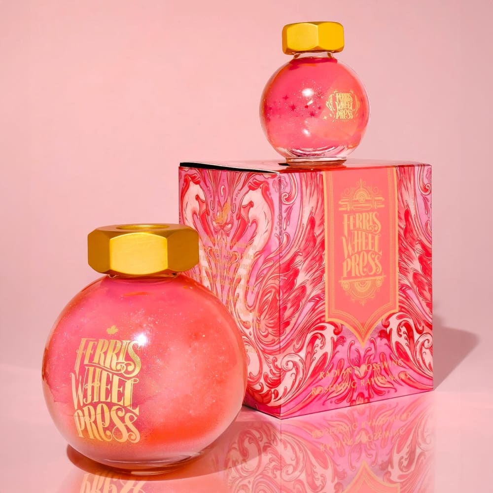 Feritales 85ml Fountain Pen Ink - Radiant Rose Wing - Ink