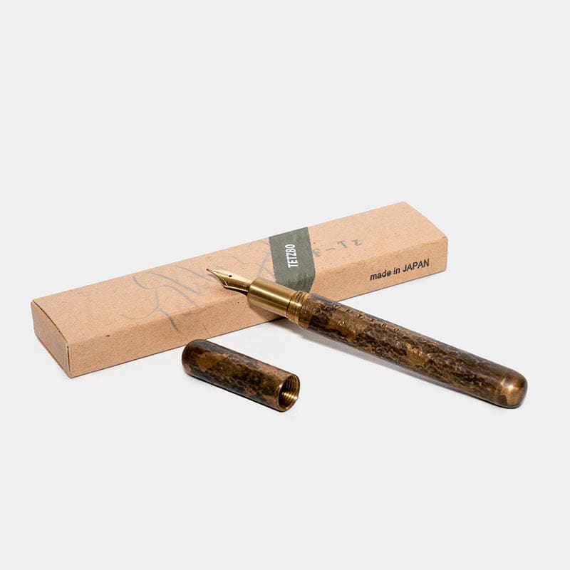 Fountain Pen - Brass round cap - Fountain Pen