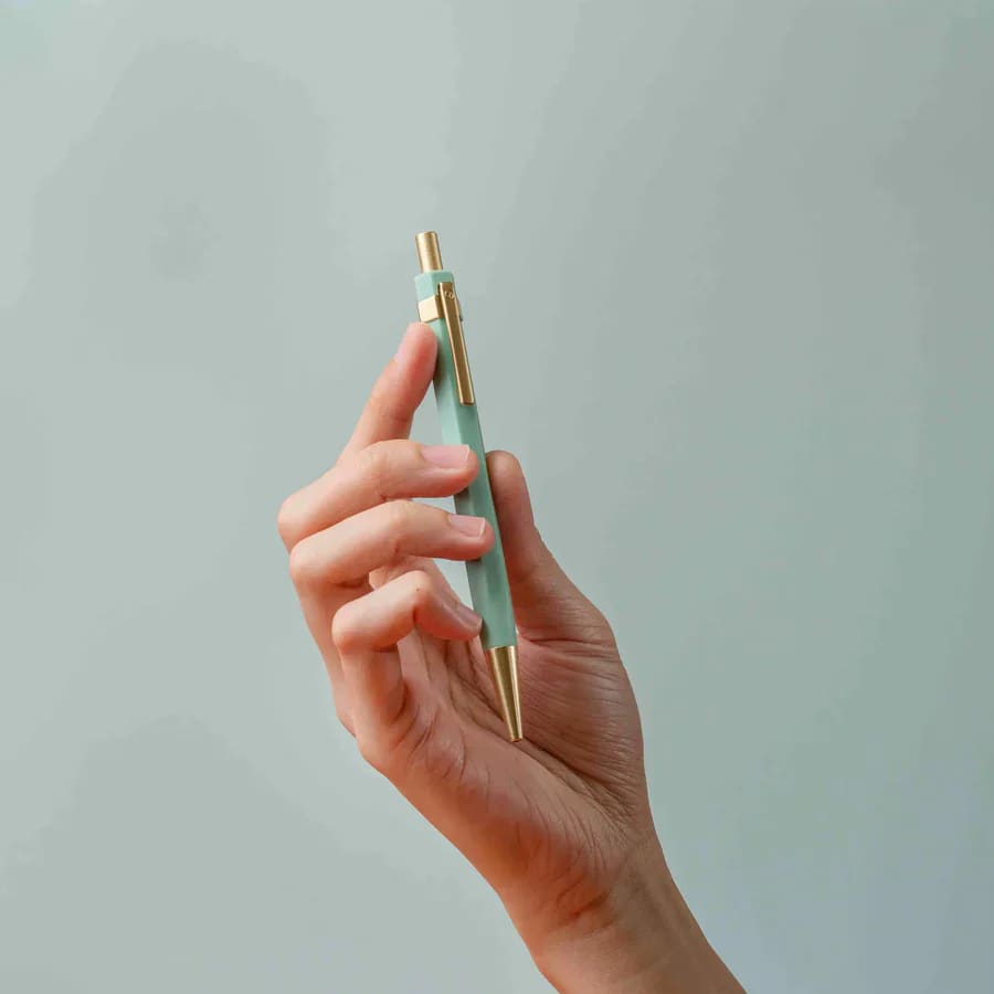 Glamour Evolve - Penna a sfera Ocean Sustainable (Verde teal) (Clip)