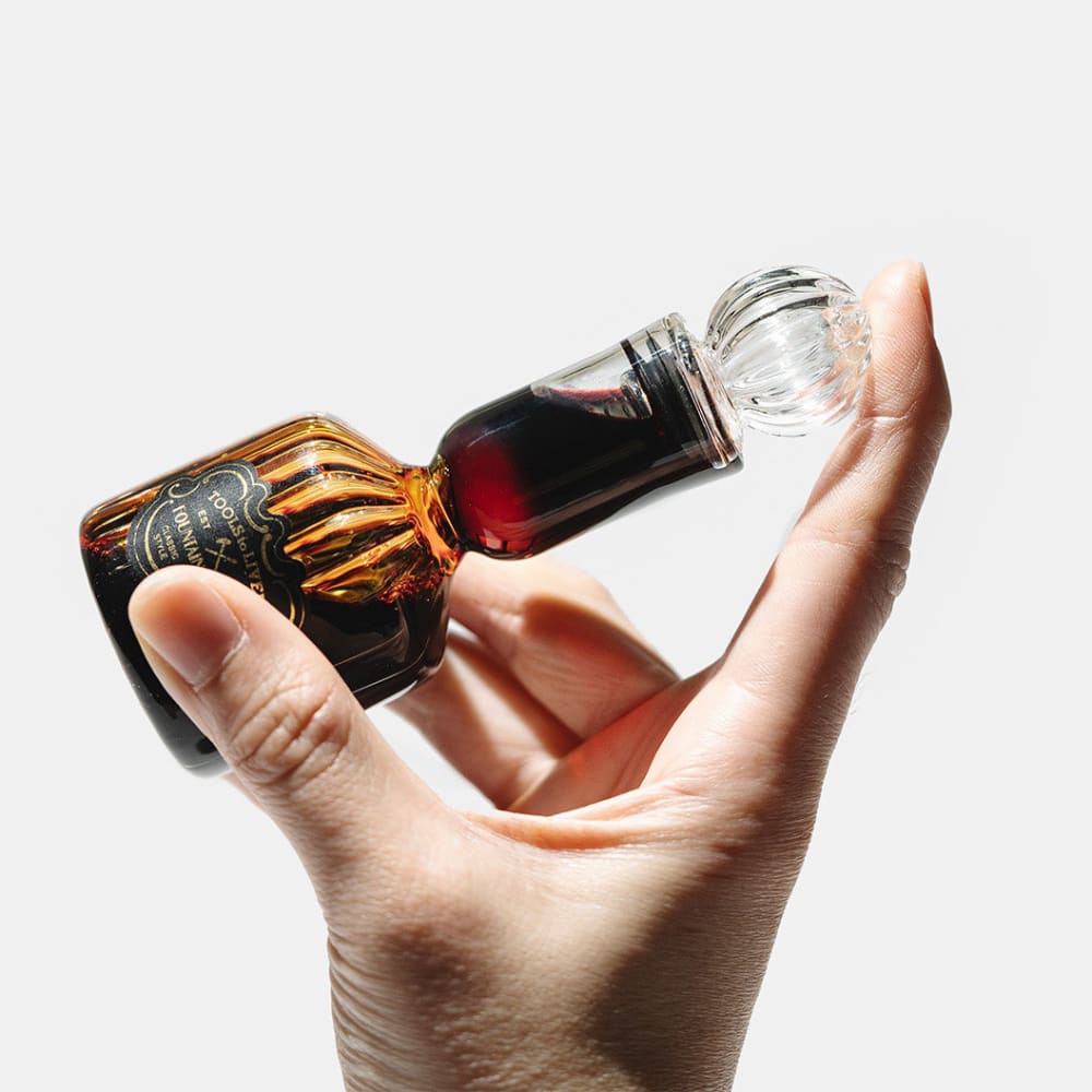 glass bottle ink / walnut - Ink