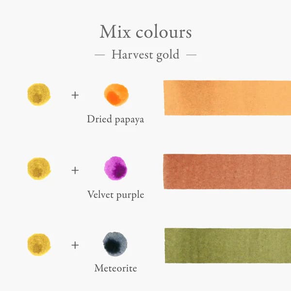 Inkstand colour - Harvest gold - Ink