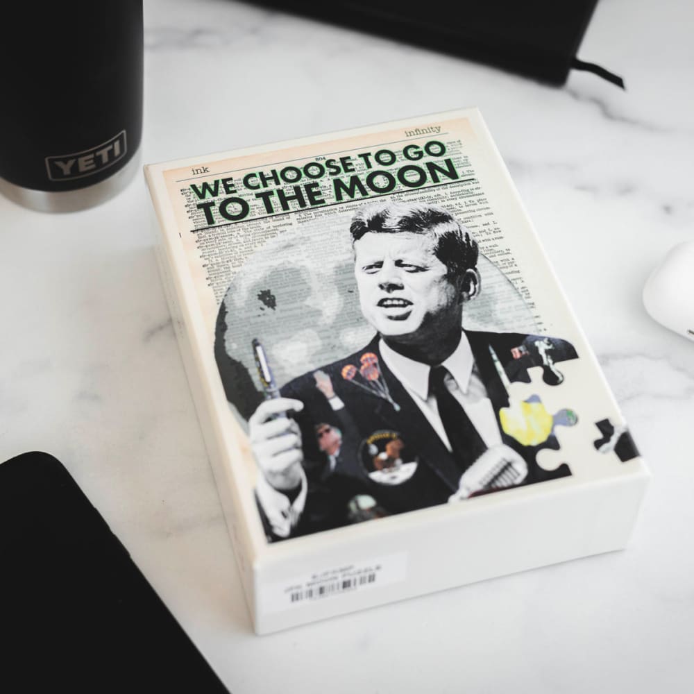 JFK Moon Puzzle - Fountain Pen