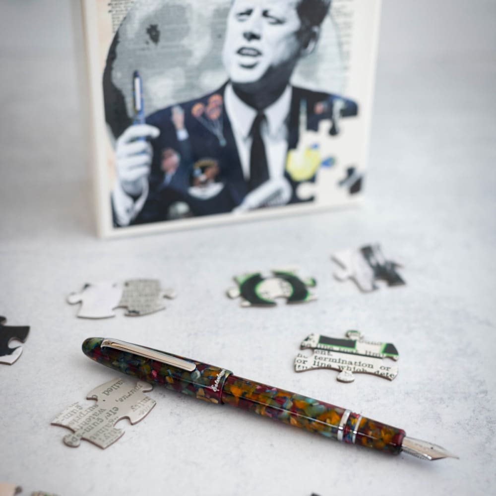 JFK Moon Puzzle - Fountain Pen