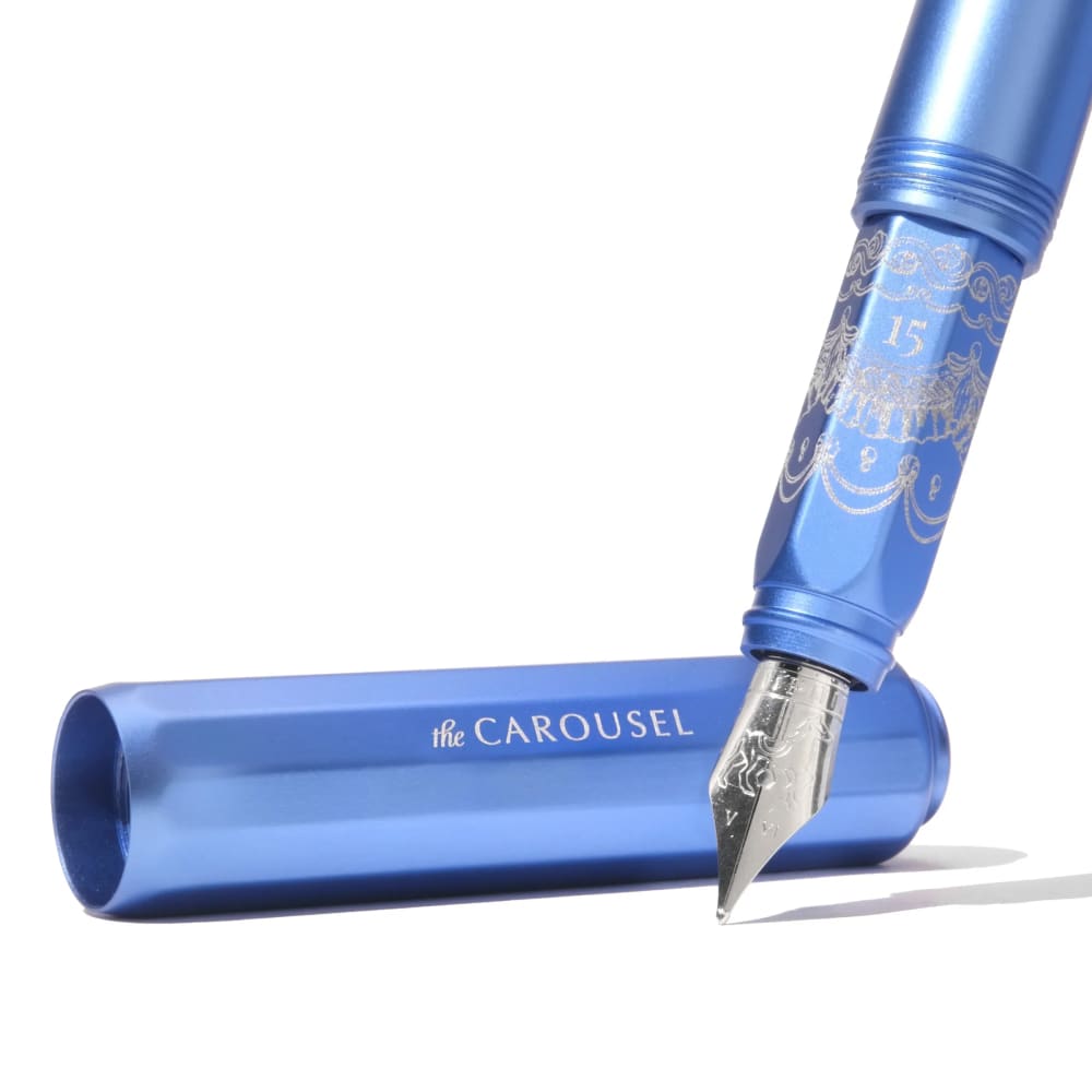 Limited Edition 2025 - Blue Revelry Aluminum Carousel Pen
