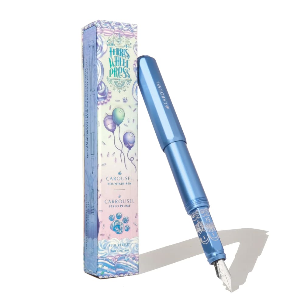 Limited Edition 2025 - Blue Revelry Aluminum Carousel Pen