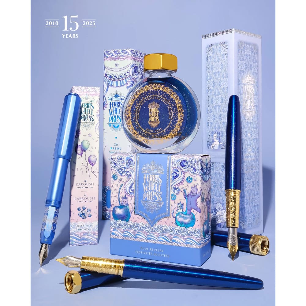 Limited Edition 2025 - Blue Revelry Bijou Fountain Pen
