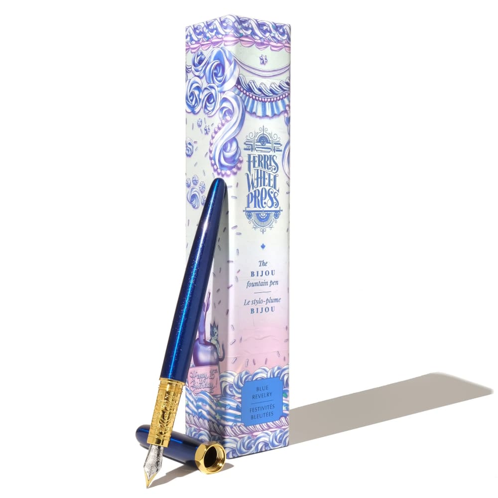Limited Edition 2025 - Blue Revelry Bijou Fountain Pen