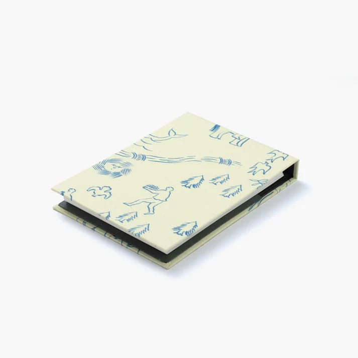 Mini note cover Palmehuset / History Ivory - Notebook