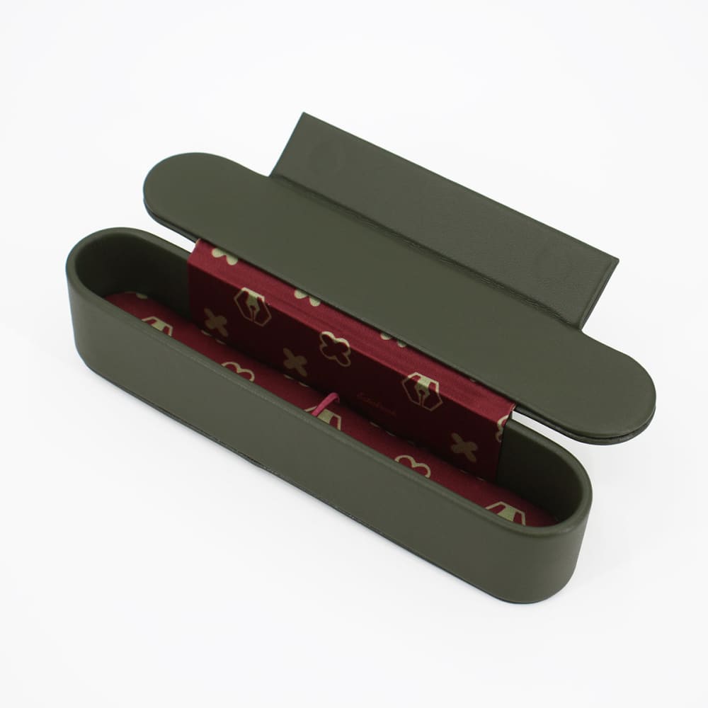 Moss Green Nook - One Pen Case - Pen Case