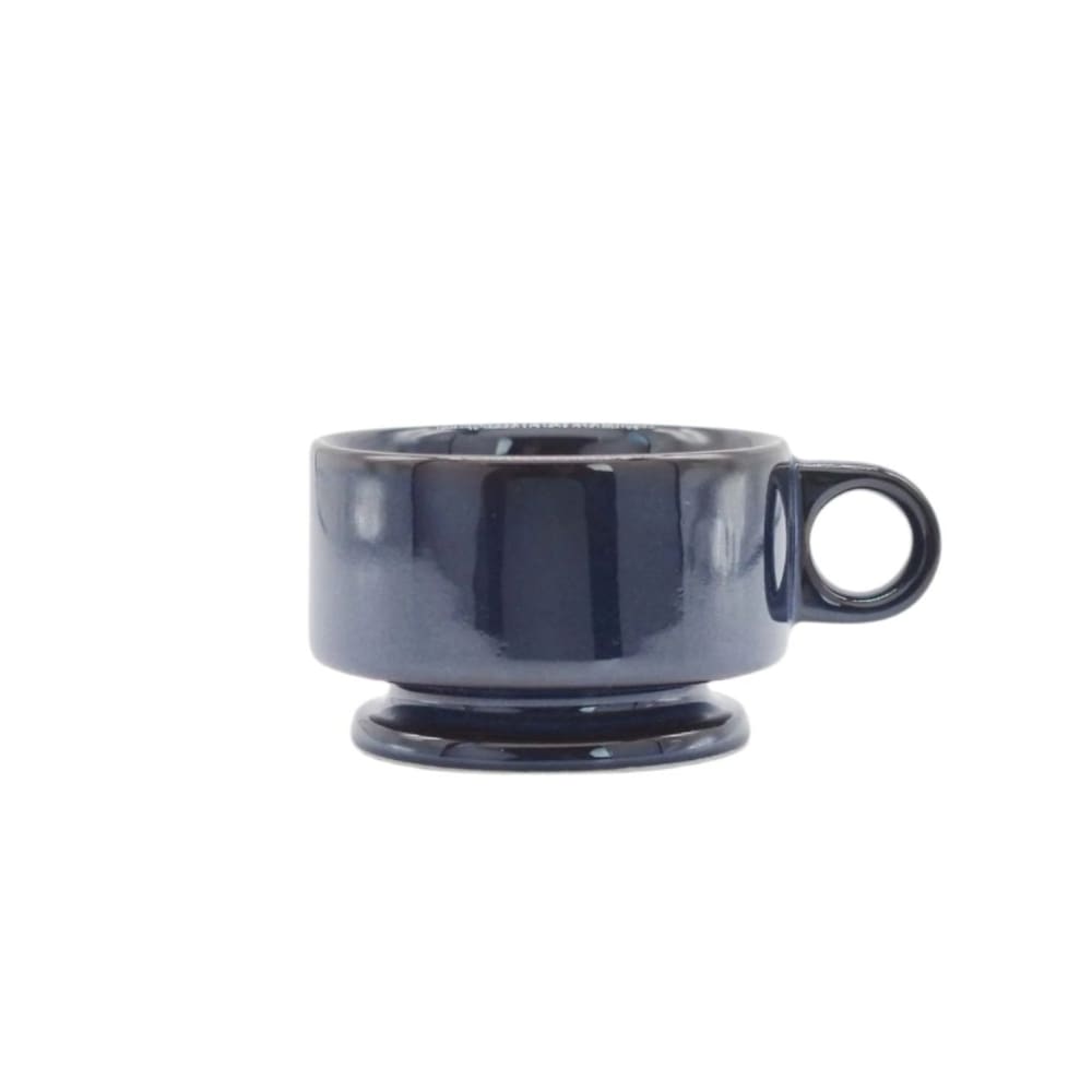 Smith tazza da zuppa impilabile con piede - blu navy