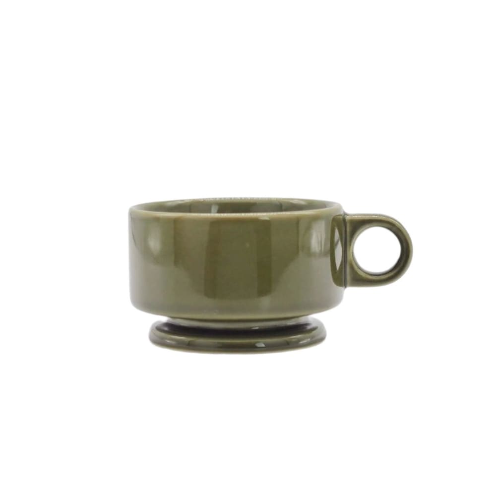 Smith tazza da zuppa impilabile con piede - verde