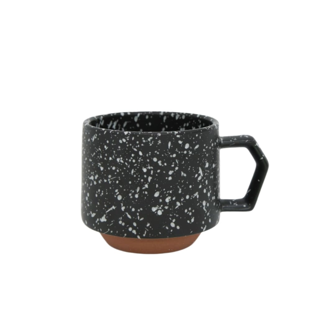 CHIPS stackMUG - spruzzo nero-bianco