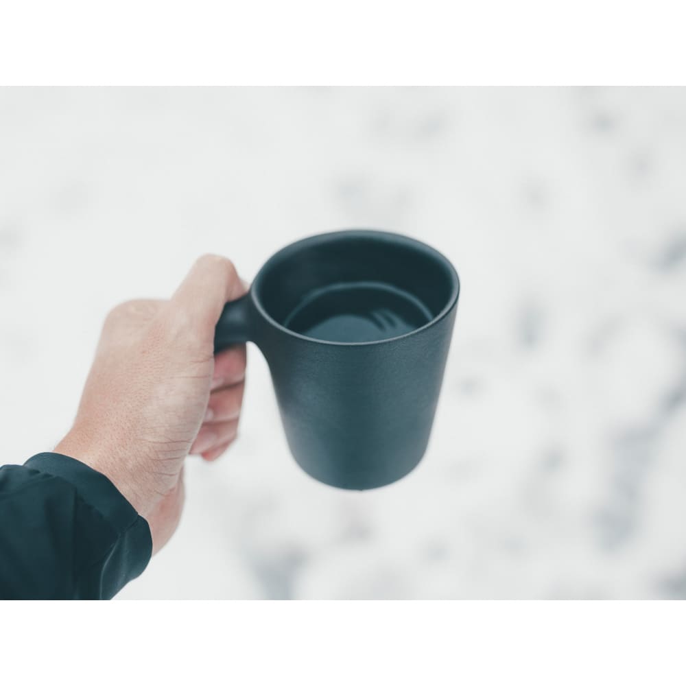 Mugr Charc (ceramic walnut wood) - Coffee Accessories