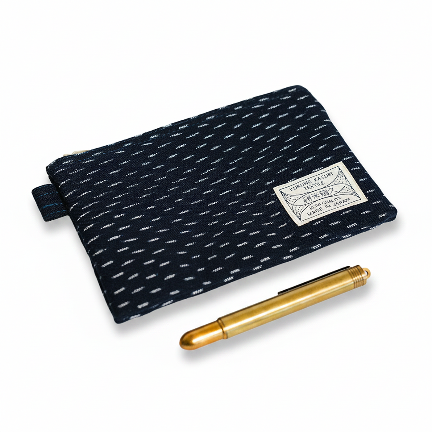 Pouch S Piccoli pois Blu/Bianco