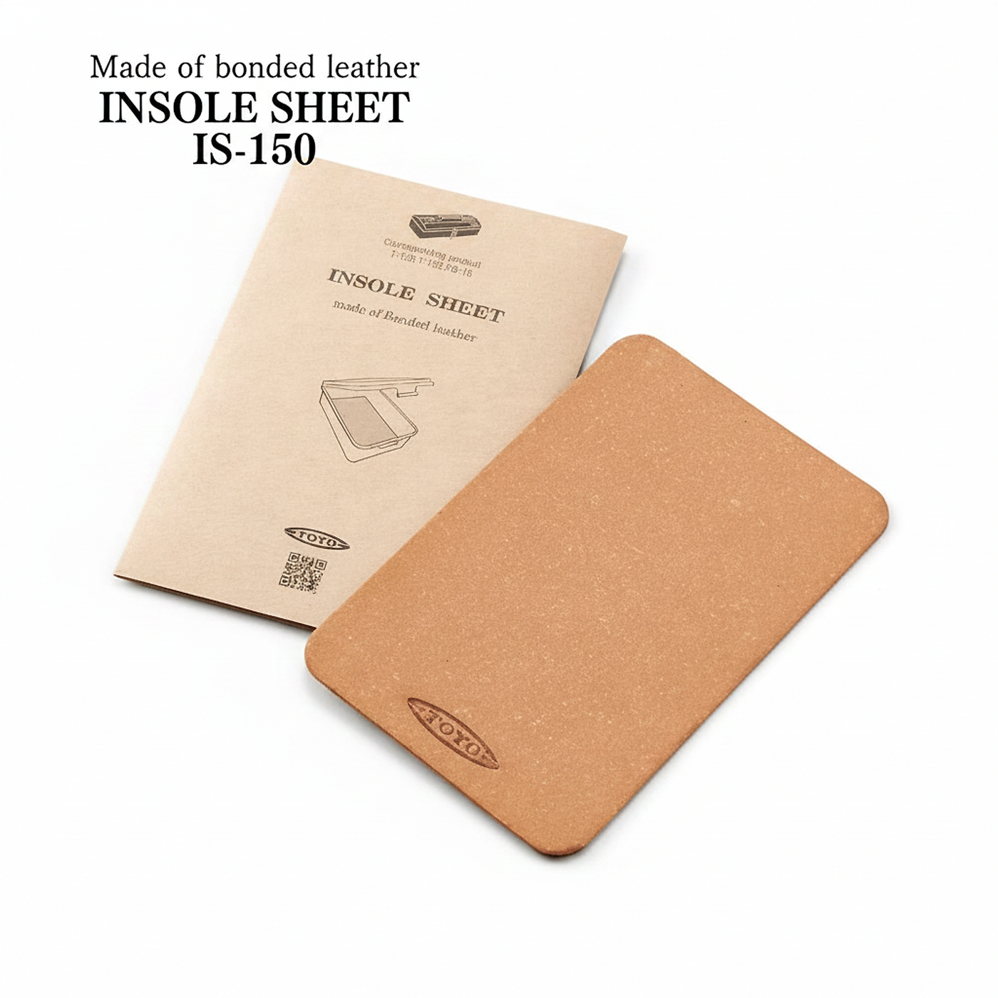 Foglio suola in pelle incollata serie IS per T-150