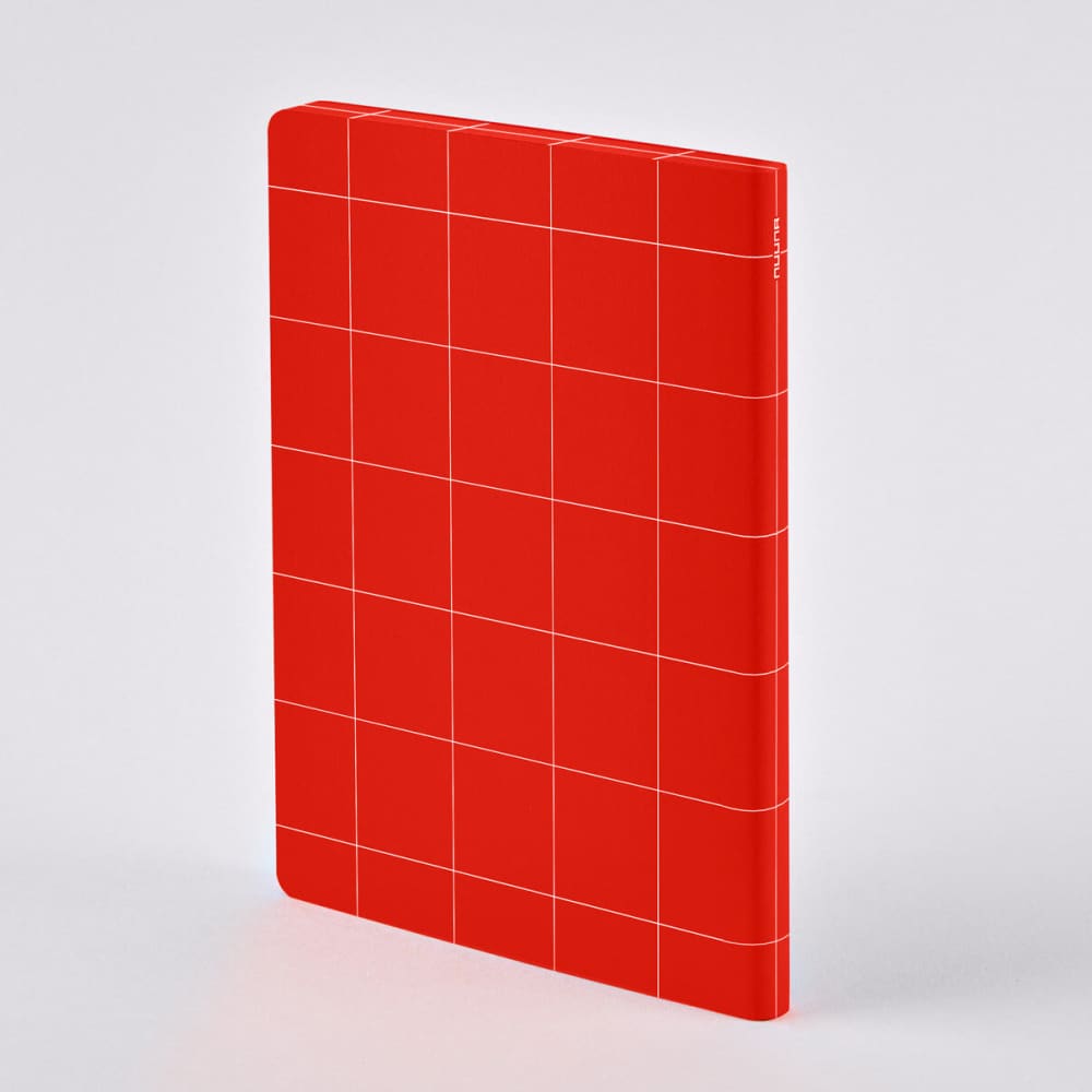 Notebook Break The Grid L Light - Rosso 