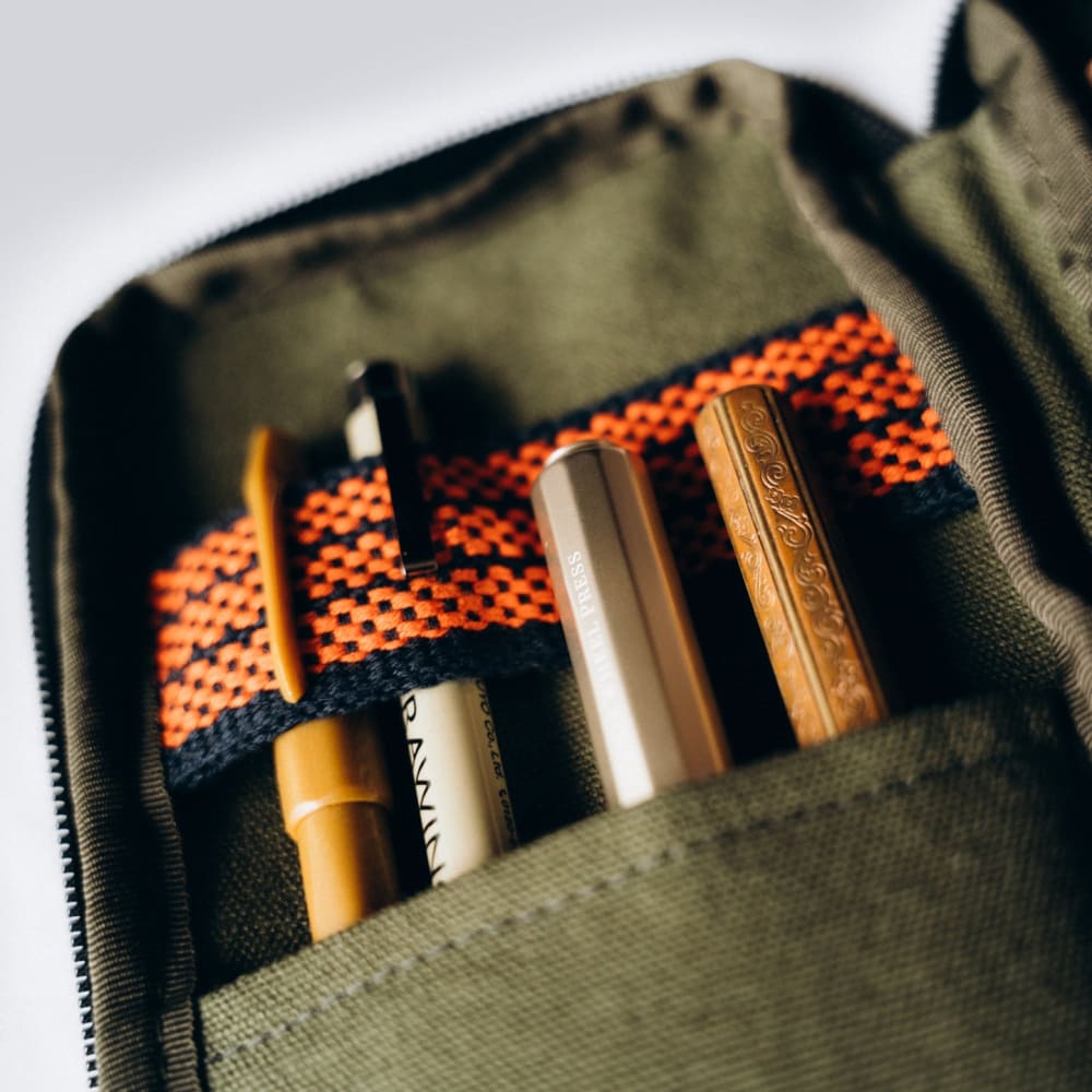 Pencil case ANYTHINGxROBINSON Green - Pouch