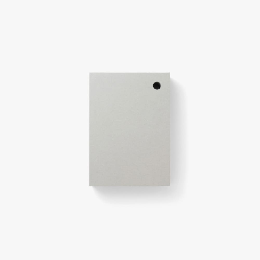 Blocco per appunti con portapenne - Grigio B7