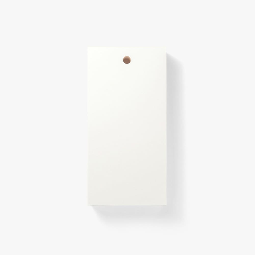 Blocco per appunti con portapenne - Bianco B6 - Sottile
