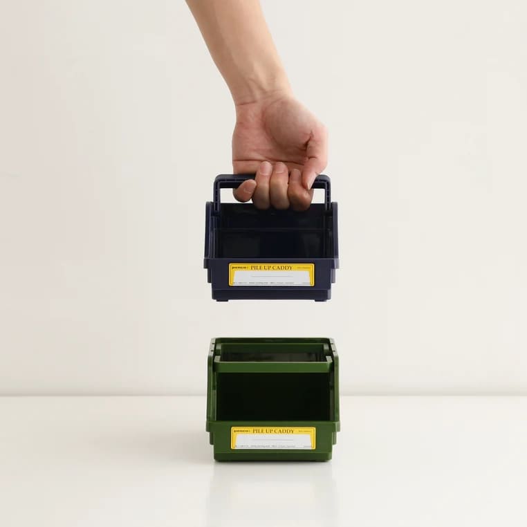 Pile-Up Caddy Green - Storage Box