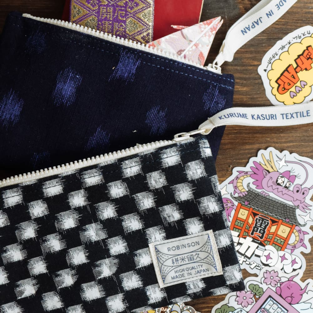 Pouch S Dot Navy/Blue - POUCH