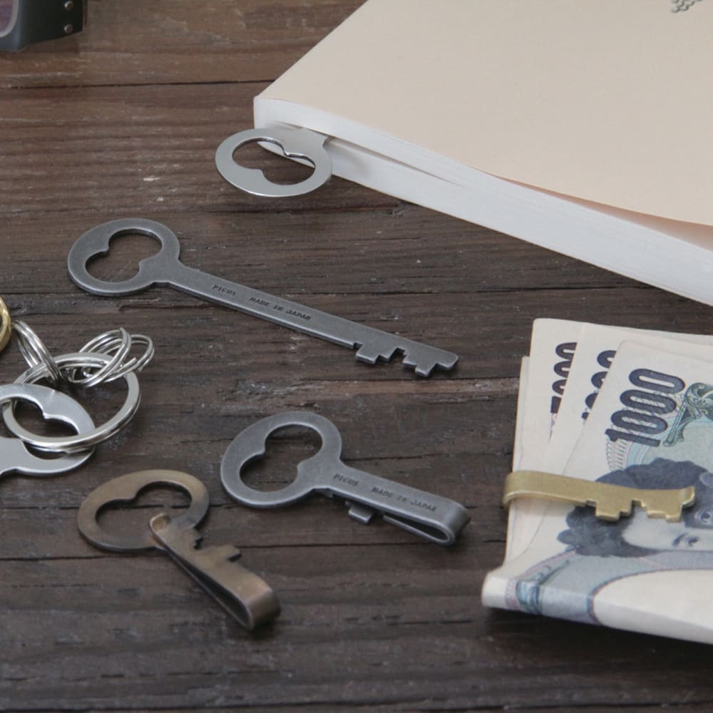 RETOLO-KEY MONEY CLIP +BOX RUST - Clip