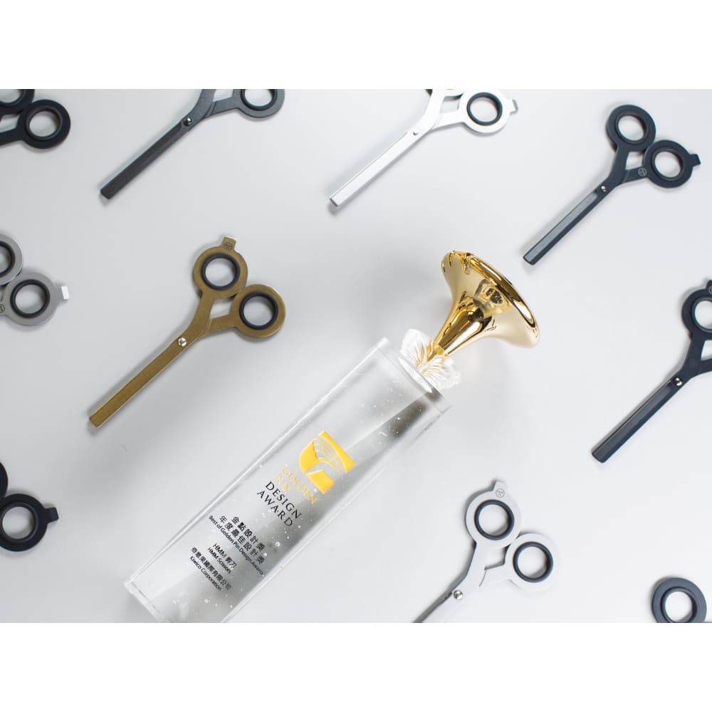 Scissors GD (stainless steel titanium brass) - Scissors