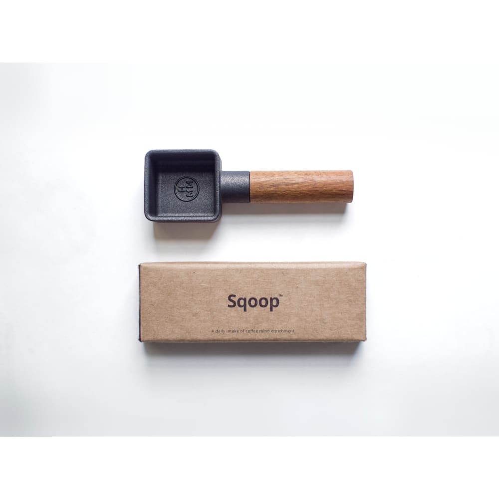 Sqoop (cast iron walnut wood teflon) - Coffee Accessories
