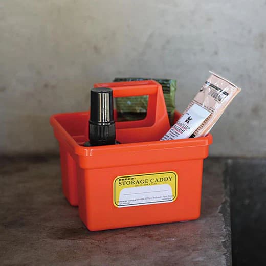 Storage Caddy Small Orange - Storage Box