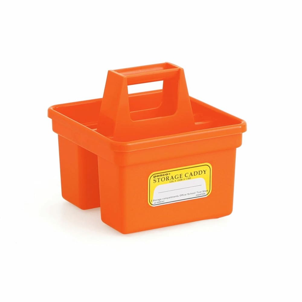 Contenitore portaoggetti piccolo arancione 