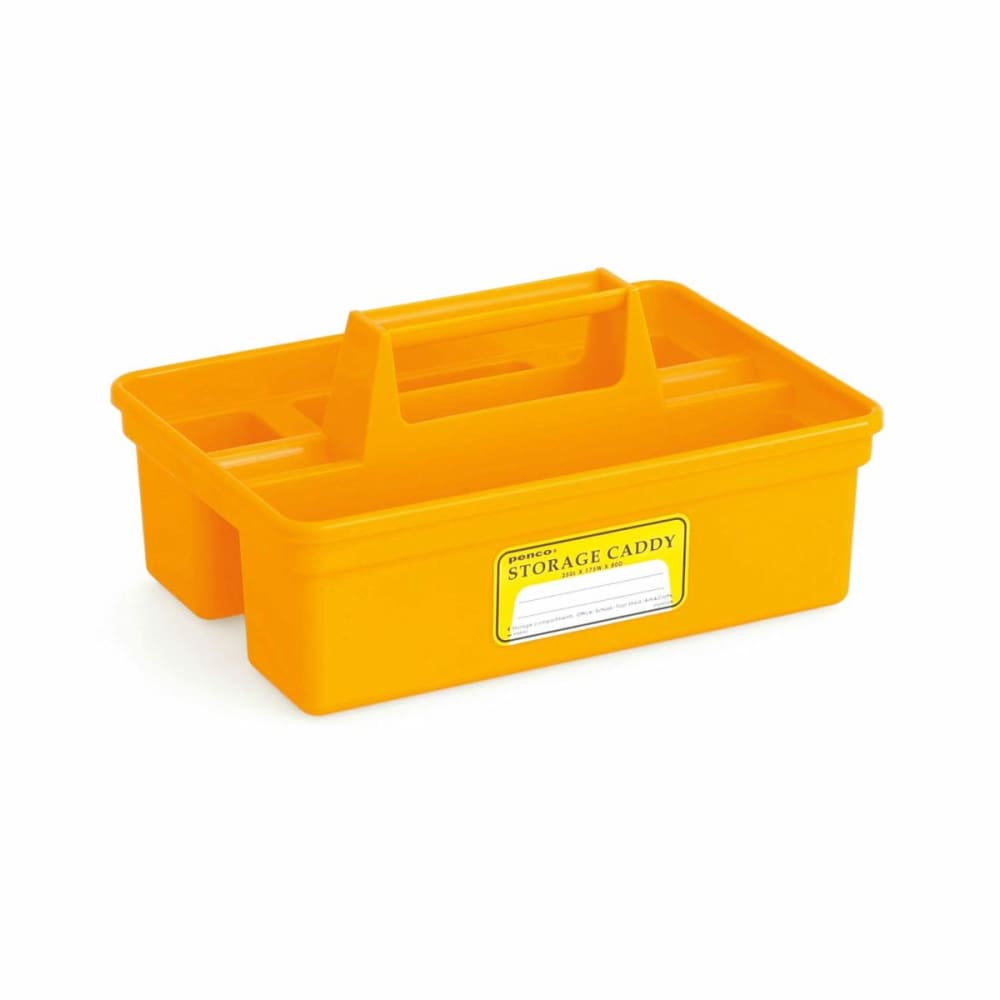 Contenitore portaoggetti giallo 