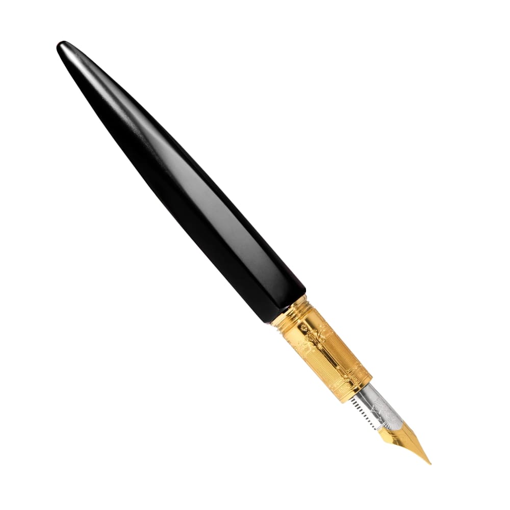 The Marquise Fountain Pen - Nevermore Noir Fine - Fountain