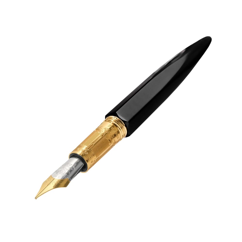 The Marquise Fountain Pen - Nevermore Noir Fine - Fountain