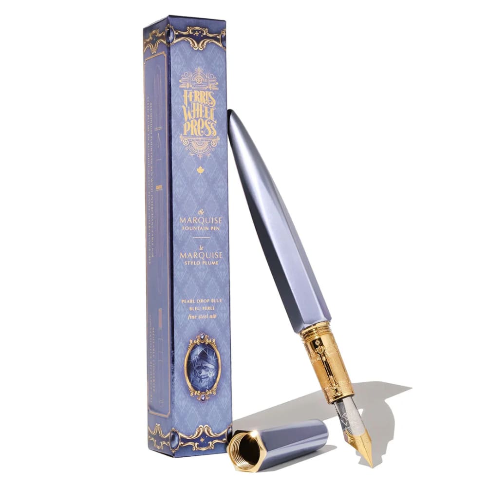 Penna stilografica The Marquise - Pearl Drop Blue - Media 