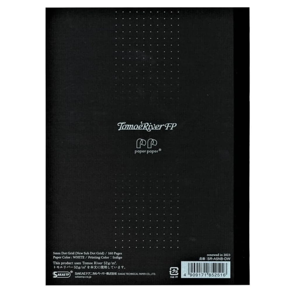 Tomoe River FP Notebook A5 / Dot grid / A5 / White / 52g/m2