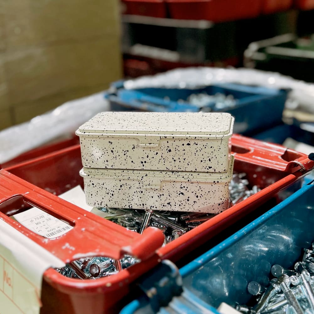 TOYO STEEL T190 JAPANESE WHITE INDIGO - Storage box