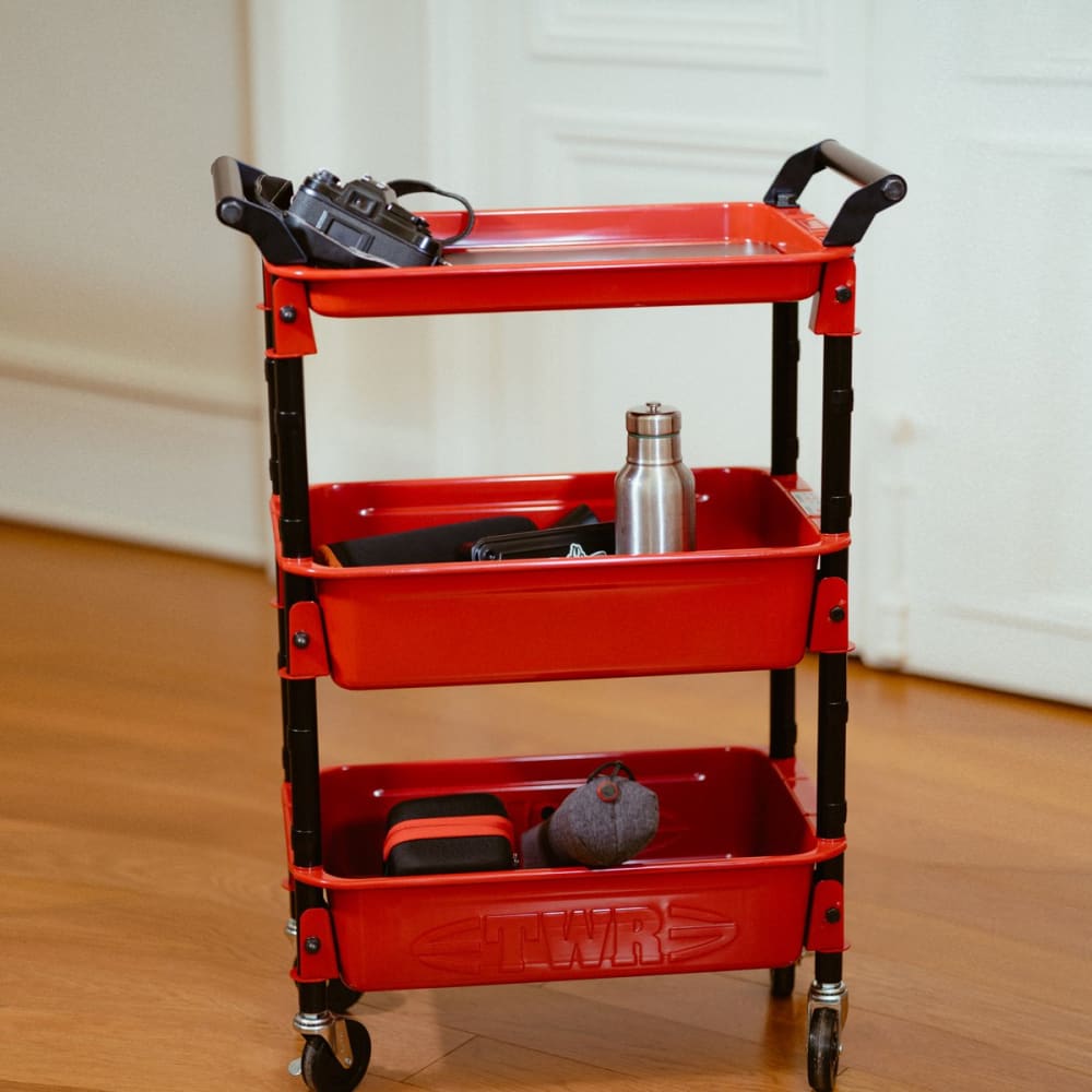 TOYO STEEL WAGON TWR 4 RED - Storage box