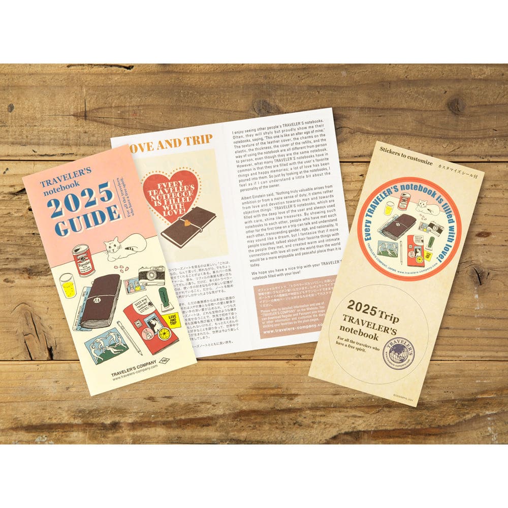 TRAVELER’S notebook Refill 2025 Weekly Vertical