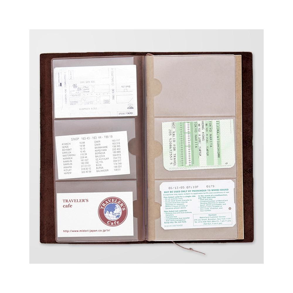 TRAVELER’S notebook Refill Card file 007 - Paper Refill