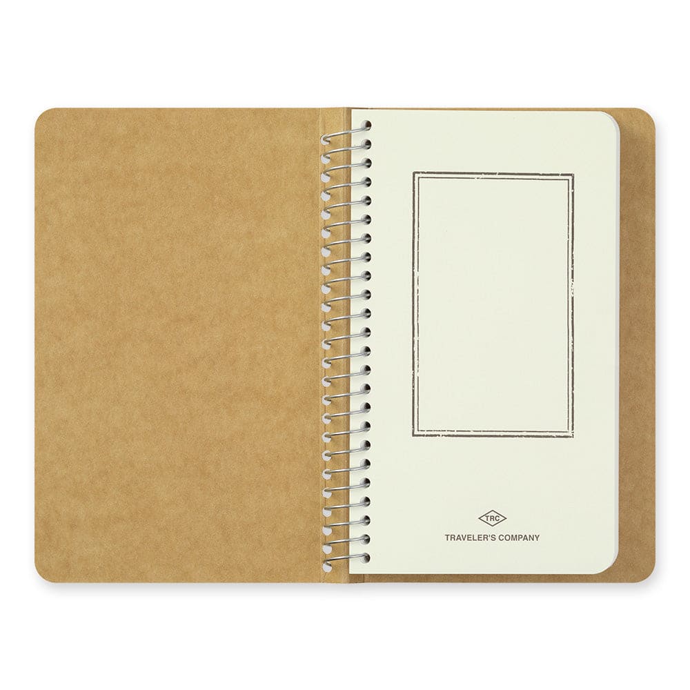 TRC SPIRAL RING NOTEBOOK <A6 Slim> MD White - The Outsiders 