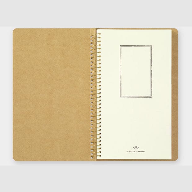 TRC SPIRAL RING NOTEBOOK <A5 Slim> Paper Pocket - The Outsiders 