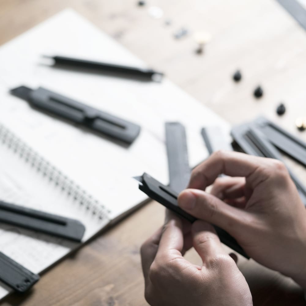 Utility Knife BK - (aluminum iron brass) - Knife