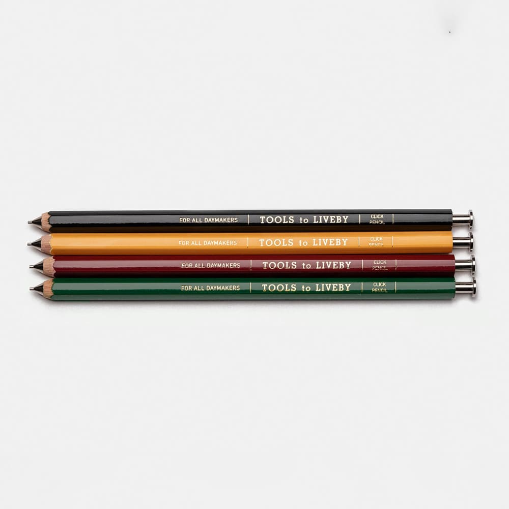 Wooden Mechanical Pencil/ yellow - Pencil